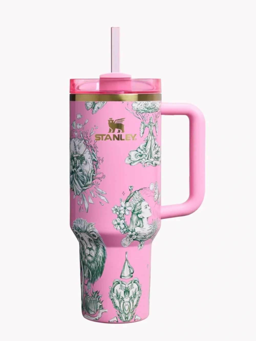 🩷💚NWT STANLEY X WICKED FOR GOOD 40 OZ  QUENCHER H2.0 FLOWSTATE TUMBLER - Picture 2 of 8